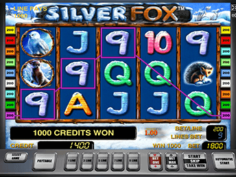 Игровой аппарат Silver Fox